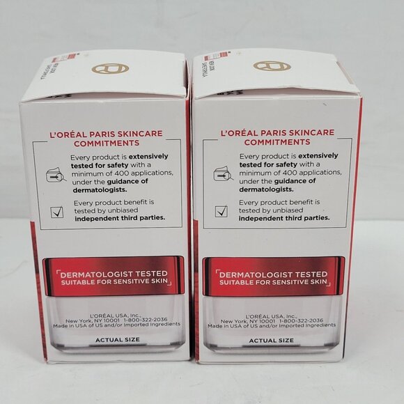 LOreal Paris Revitalift Anti-Wrinkle + Firming Eye Cream 0.5 Oz Set of 2 NIB - Picture 3 of 5